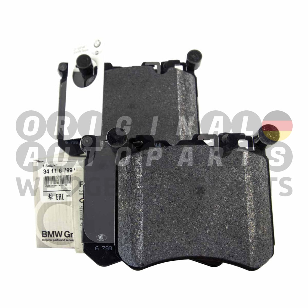 Original BMW M Performance Bremsbelagsatz Bremsbeläge vorne X5 E70 F15 X6 E71 F16 34116799964